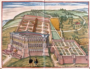 Caprarola und Gärten, Italien - in 