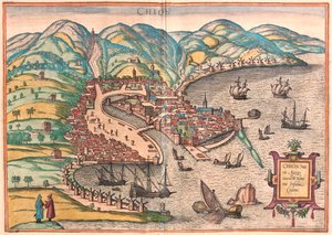 Chios, Griechenland - in 