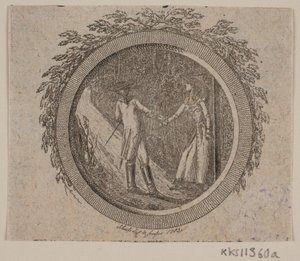 Titelvignette zu S. Richardson: "Miss Clarissa Harlowes Geschichte", zweiter Teil von Georg Christian Schule