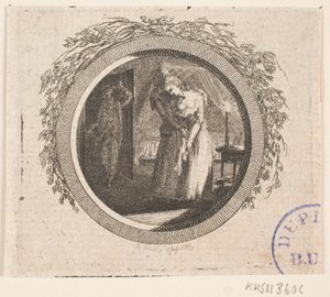 Titelvignette zu S. Richardson: "Miss Clarissa Harlowes Geschichte", vierter Teil von Georg Christian Schule