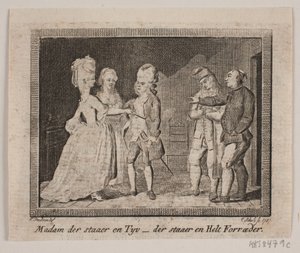 Vignette zu J. H. Wessels "Sämtliche Schriften" von Georg Christian Schule