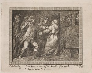 Vignette zu J. H. Wessels "Samtlige skrifter" von Georg Christian Schule