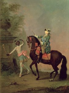 Porträt von Kaiserin Elisabeth Petrowna von Georg Christoph Grooth