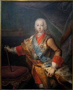 Porträt von Großherzog Peter Fedorovich (später Kaiser Peter III)