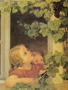 Kinder am Fenster von Georg Friedrich Kersting