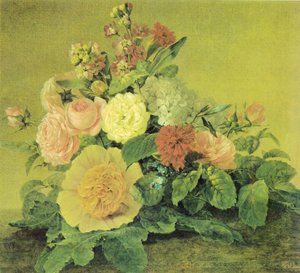 Blumenstillleben von Georg Friedrich Kersting