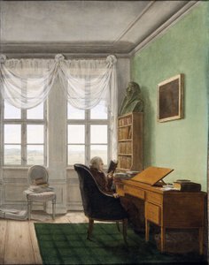 Reinhards Studierstube von Georg Friedrich Kersting