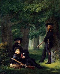 Die Vorposten von Georg Friedrich Kersting