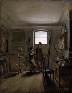 Der Maler Gerhard von Kügelgen in seinem Atelier von Georg Friedrich Kersting