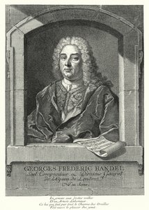 Georg Friedrich Händel, deutscher Barockkomponist