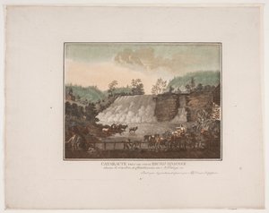 Wasserfall bei alten Brugs Hammer von Georg Haas