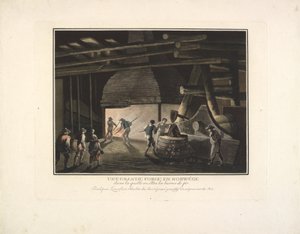 Eine große Schmiede in Norwegen