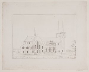 Roskilde Domkirke von Norden gesehen von Georg Hoffmann