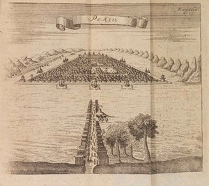Peking. Reisebericht einer Gesandtschaft nach Peking, arrangiert von Zar Peter I. dem Großen, 1719 von Georg Johann Unverzagt
