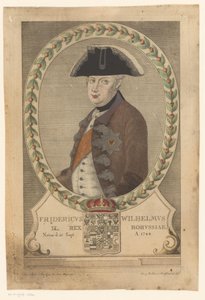Porträt von Friedrich Wilhelm II., König von Preußen