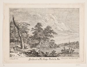 Flusslandschaft von Georg Mathias Fuchs