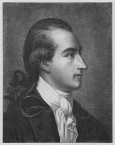 Johann Wolfgang von Goethe, deutscher Autor von Georg Oswald after May