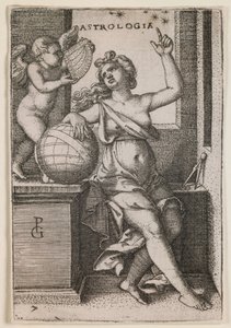 Astrologie, aus der Serie "Die freien Künste", ca. 1541