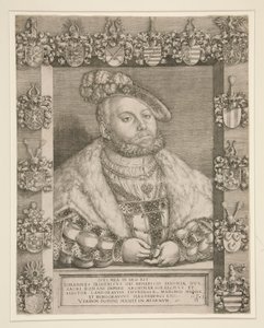 Friedrich der Weise, Kurfürst von Sachsen von Georg Pencz
