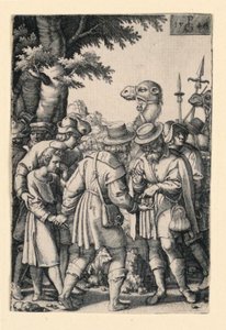 Joseph wird von seinen Brüdern verkauft, aus der Geschichte von Joseph von Georg Pencz