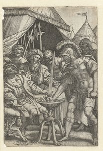 Mucius Scaevola steckt seine rechte Hand ins Feuer (Römische Helden)
