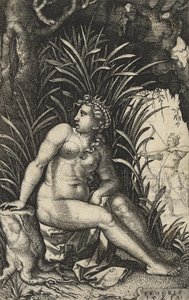 Procris und Cephalus, 1539 von Georg Pencz