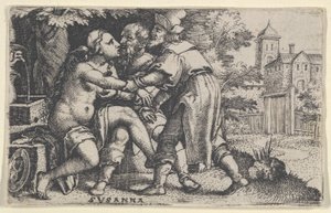Susanna und die Ältesten von Georg Pencz