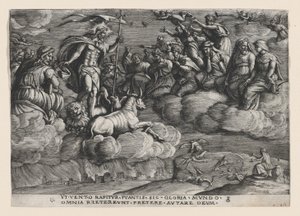 Der Triumph der Ewigkeit über den Tod, aus Der Triumph von Petrarca
