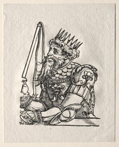 Tyrannen des Alten Testaments: Nebukadnezar von Georg Pencz