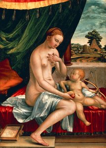 Venus und Amor von Georg Pencz