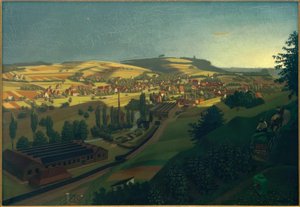 G.Scholz, Ansicht von Grötzingen