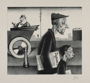 Zeitungsträger (Arbeit entehrt)