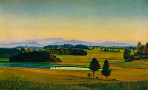 Landschaft am Staffelsee, um 1931