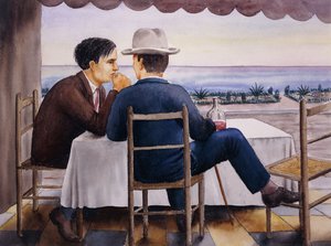 Auf der Terrasse