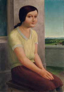 Sitzendes Mädchen, 1927