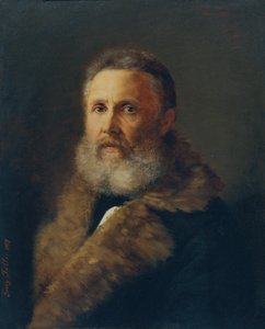 Der Maler Carl Teibler, der Vater des Künstlers von Georg Teibler