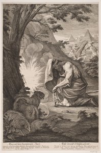 Moses am brennenden Dornbusch