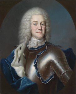 Porträt von Christian Ludwig II., Herzog von Mecklenburg, 1731-1732