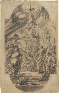 Die Disputation der Heiligen Katharina von Alexandria