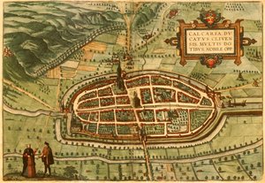 Kalkar, Deutschland von Georg and Hogenberg Franz (1535 90) Braun