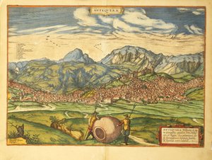 Karte von Antequera aus 