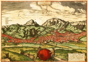 Bauern mit großem Weinfass von Georg and Hogenberg Franz (1535 90) Braun