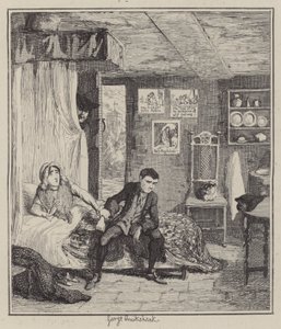 Illustration für Jack Sheppard von George (after) Cruikshank