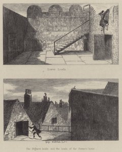 Illustration für Jack Sheppard von George (after) Cruikshank