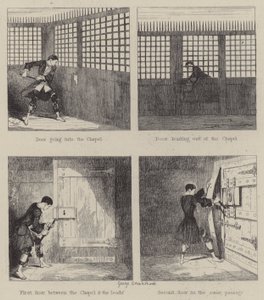 Illustration für Jack Sheppard (Gravur) von George (after) Cruikshank