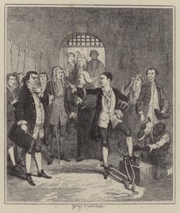 Illustration für Jack Sheppard von George (after) Cruikshank