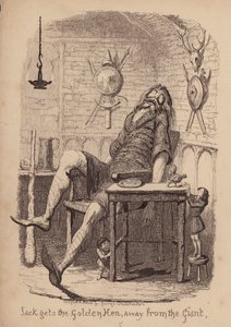 Hans und die Bohnenranke von George (after) Cruikshank