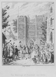 Die Hochzeit von Randulph und Hilda