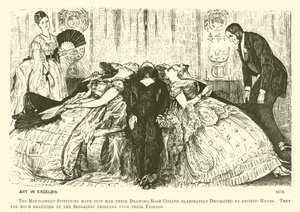 Kunst in excelsis (Gravur) von George (after) Du Maurier