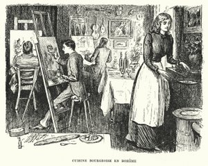 Illustration für Trilby von George du Maurier